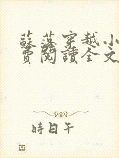 苏落穿越小说免费阅读全文