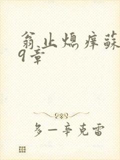 翁止熄痒苏钥第9章封面