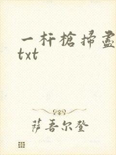 一杆枪扫尽全家txt