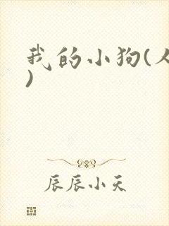 我的小狗(人外)