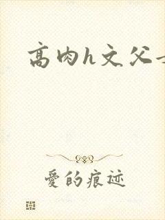 高肉h文父女封面