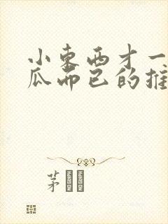 小东西才一根黄瓜而已的推荐书