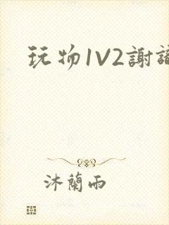 玩物1V2谢识封面