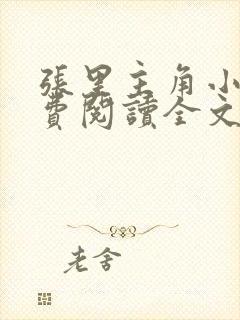 张里主角小说免费阅读全文无弹窗封面