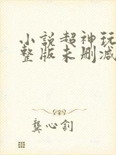 小说超神玩家完整版未删减小说