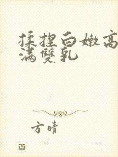 揉捏白嫩高耸饱满双乳