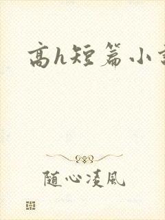高h短篇小说封面