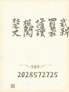 楚枫修罗武神全文阅读最新