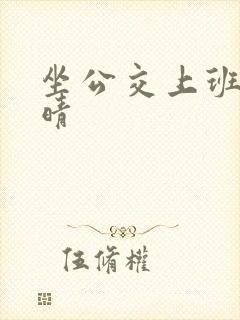 坐公交上班的苏晴