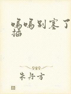 呜呜别塞了啊抽插