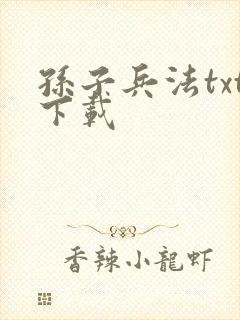 孙子兵法txt下载