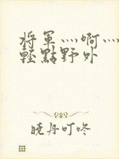 将军灬啊灬啊灬轻点野外