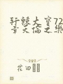 轩辕大宝720章天伦之乐封面