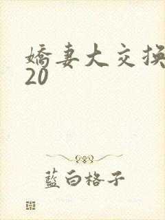 娇妻大交换1一20