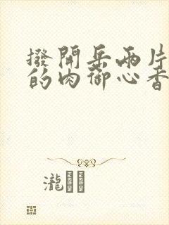 拨开岳两片肥嫩的肉御心香帅封面