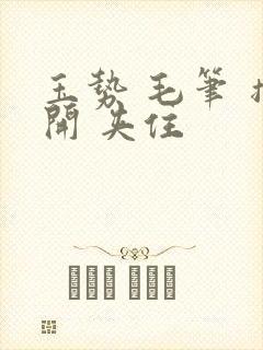 玉势 毛笔 撑开 夹住