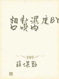 相对湿度BY大口吃肉封面