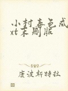 小村春色成刚txt末删版