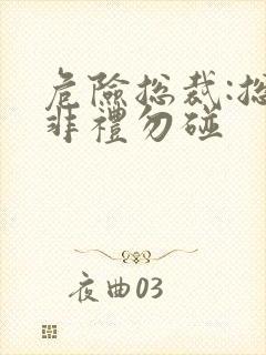 危险总裁:总裁非礼勿碰封面