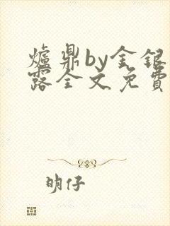 炉鼎by金银花露全文免费阅读笔趣阁