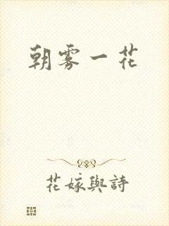 朝雾一花封面