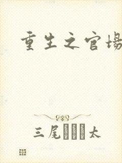 重生之官场风流封面