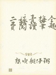 二嫁青梅全文免费阅读笔趣阁