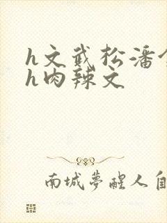 h文武松潘金莲h肉辣文