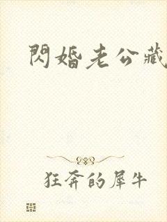 闪婚老公藏不住