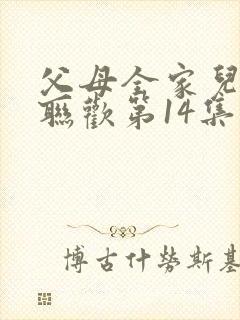 父母全家儿女大联欢第14集