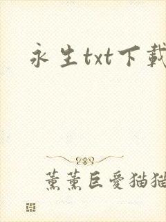 永生txt下载封面