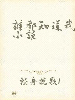 谁都知道我爱你小说封面