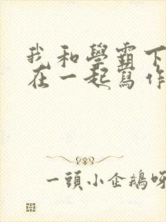 我和学霸下面连在一起写作业小说