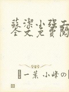 苏洁小强工地情全文免费阅读