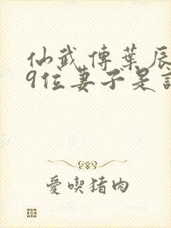 仙武传叶辰的19位妻子是谁