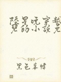 陆星晚穿越成婴儿的小说免费阅读全文