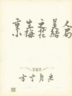 重生之美人是君小梅花结局