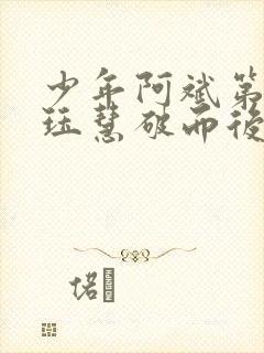 少年阿斌第二部珏慧破而后立