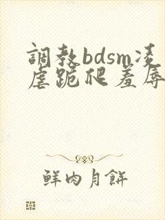 调教bdsm凌虐跪爬羞辱小说
