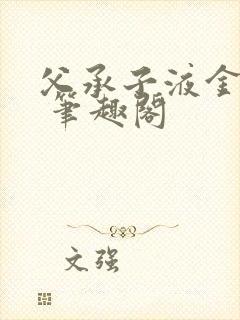 父承子液金银花 笔趣阁