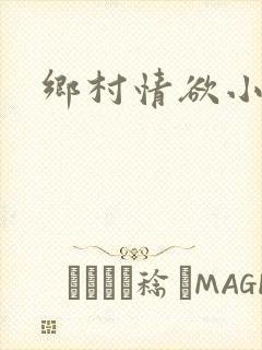 乡村情欲小说封面