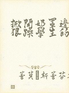 掀开奶罩边躁狠狠躁学生的小文字封面