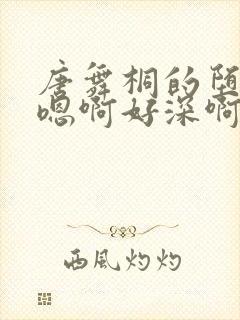 唐舞桐的堕落H嗯啊好深啊