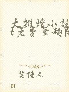 大杂烩小说txt免费笔趣阁