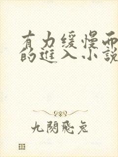 有力缓慢而坚定的进入小说