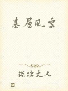 基层风云封面
