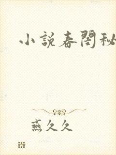 小说春闺秘史