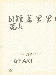 bl短篇男男肉高h封面