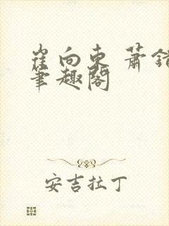 崔向东 萧错 笔趣阁