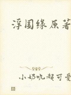 浮图缘原著小说